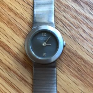 Kenneth Cole stainless steel slim wrist watch